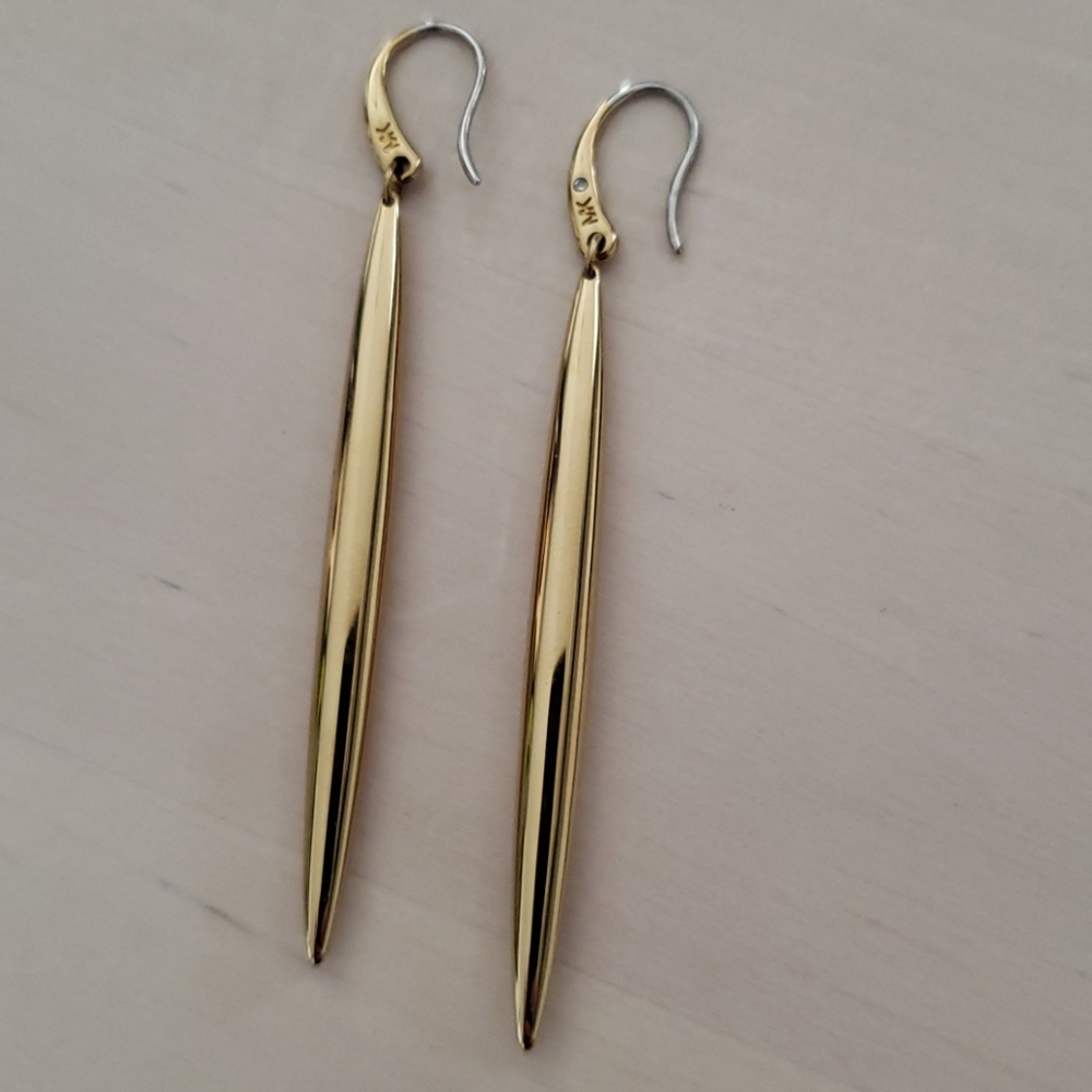 MK Gold Earrings